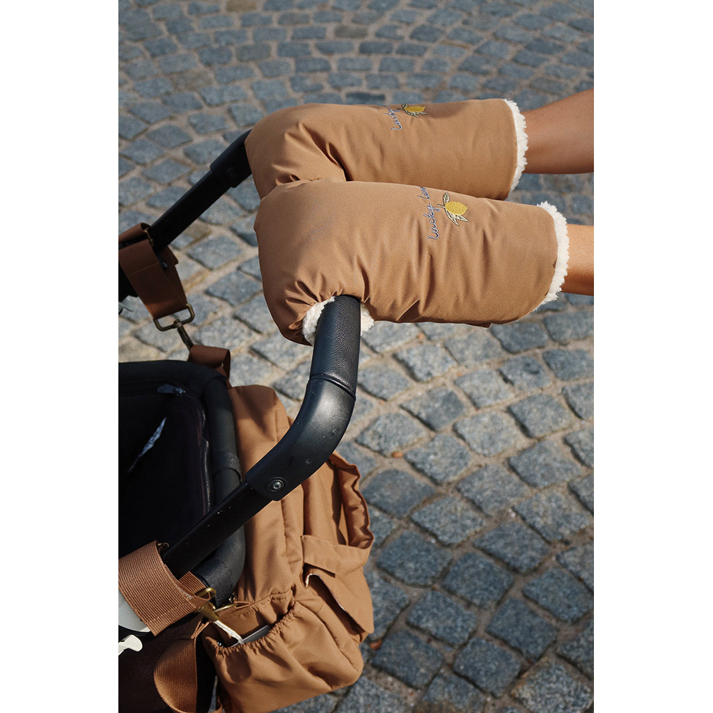 Konges Sløjd Nohr Stroller Mittens, Walnut