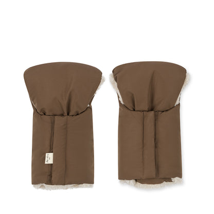 Konges Sløjd Nohr Stroller Mittens, Walnut