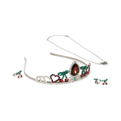 Konges Sløjd Jewelry Set with Diadem, Pink