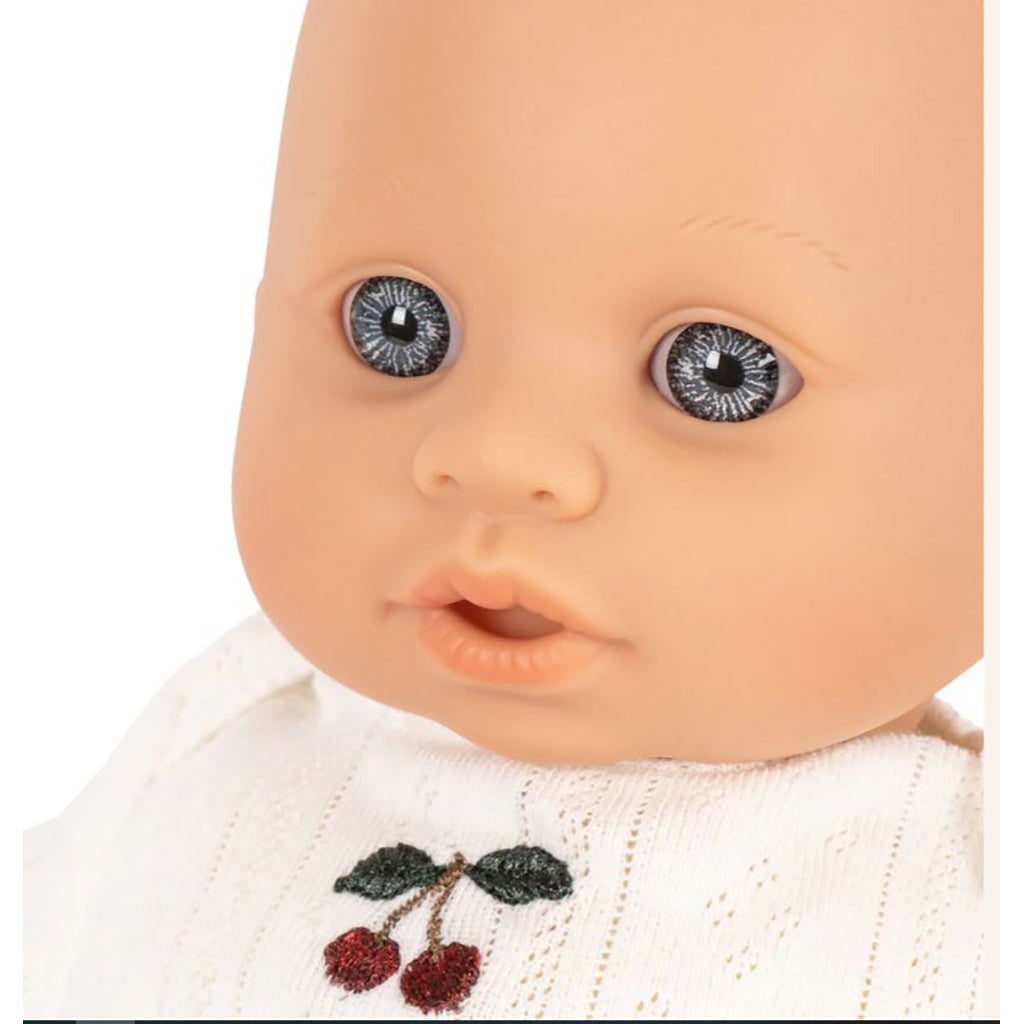 Konges Sløjd Luna Baby Doll in Carrycot with Pacifier and Doll Outfit – Exclusive