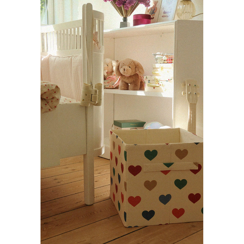 Konges Sløjd Storage Boxes, Set of 2 - Coeur coloré