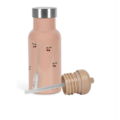 Konges Sløjd Termoflaske, Cherry pink - 1 flaske 2 låg