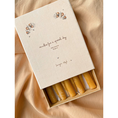 Konges Sløjd Candles for Birthday Train, Nature