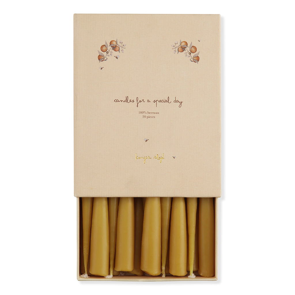 Konges Sløjd Candles for Birthday Train, Nature