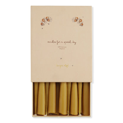 Konges Sløjd Candles for Birthday Train, Nature