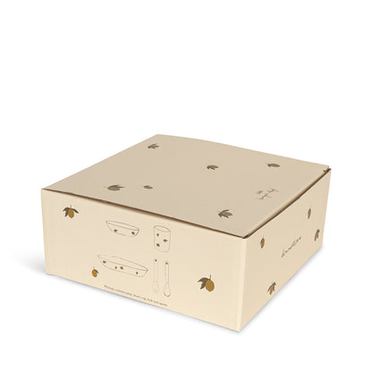 Konges Sløjd Dinner Set, 5 Pieces - Lemon