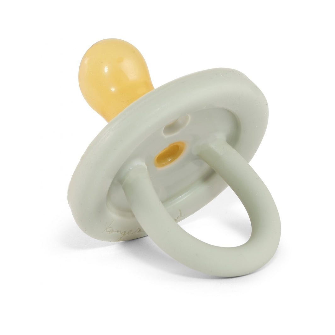 Konges Sløjd Natural Rubber Pacifier, Mio Cherry, 0-18+ months - Light Green