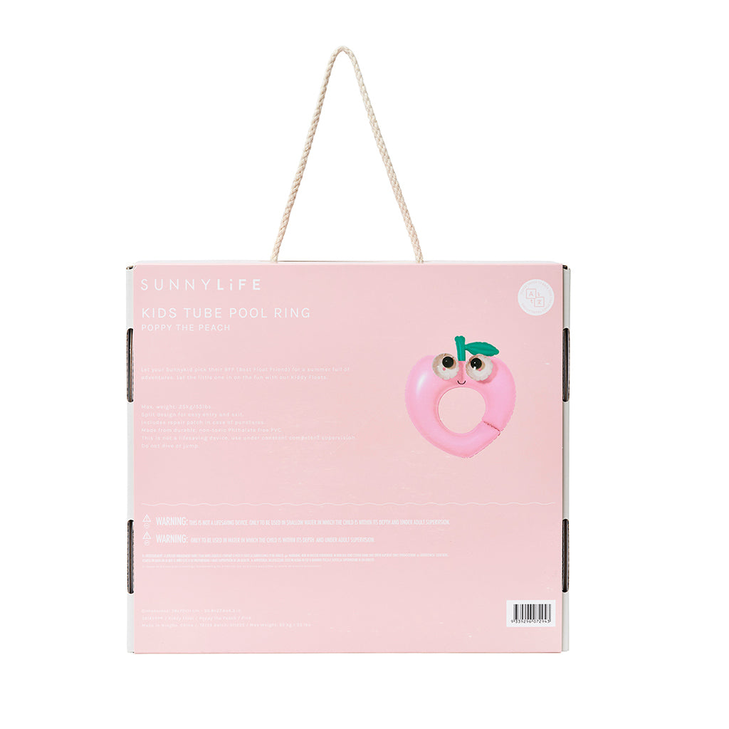 Sunnylife Kiddy Float, Swim Ring – Poppy the Peach