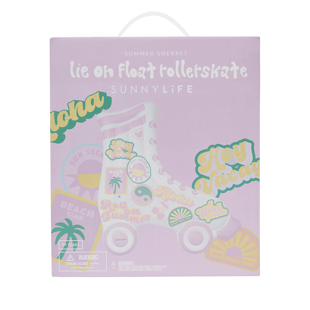 Sunnylife Air Mattress, Roller Skate Design – Suitable for Ages 6+