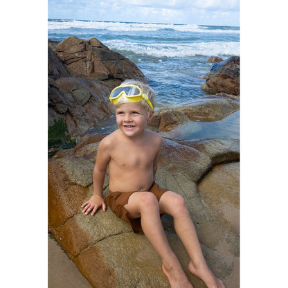 Sunnylife Diving Goggles, Salty the Shark Neon Yellow