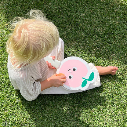 Sunnylife Kids Velcro Beach Tennis, Poppy the Peach
