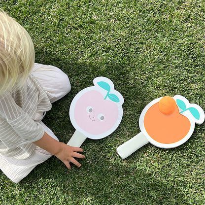 Sunnylife Kids Velcro Beach Tennis, Poppy the Peach
