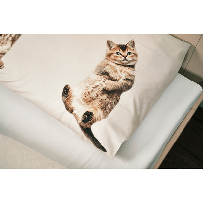 Snurk Organic Adult Bedding - Kitten Friends