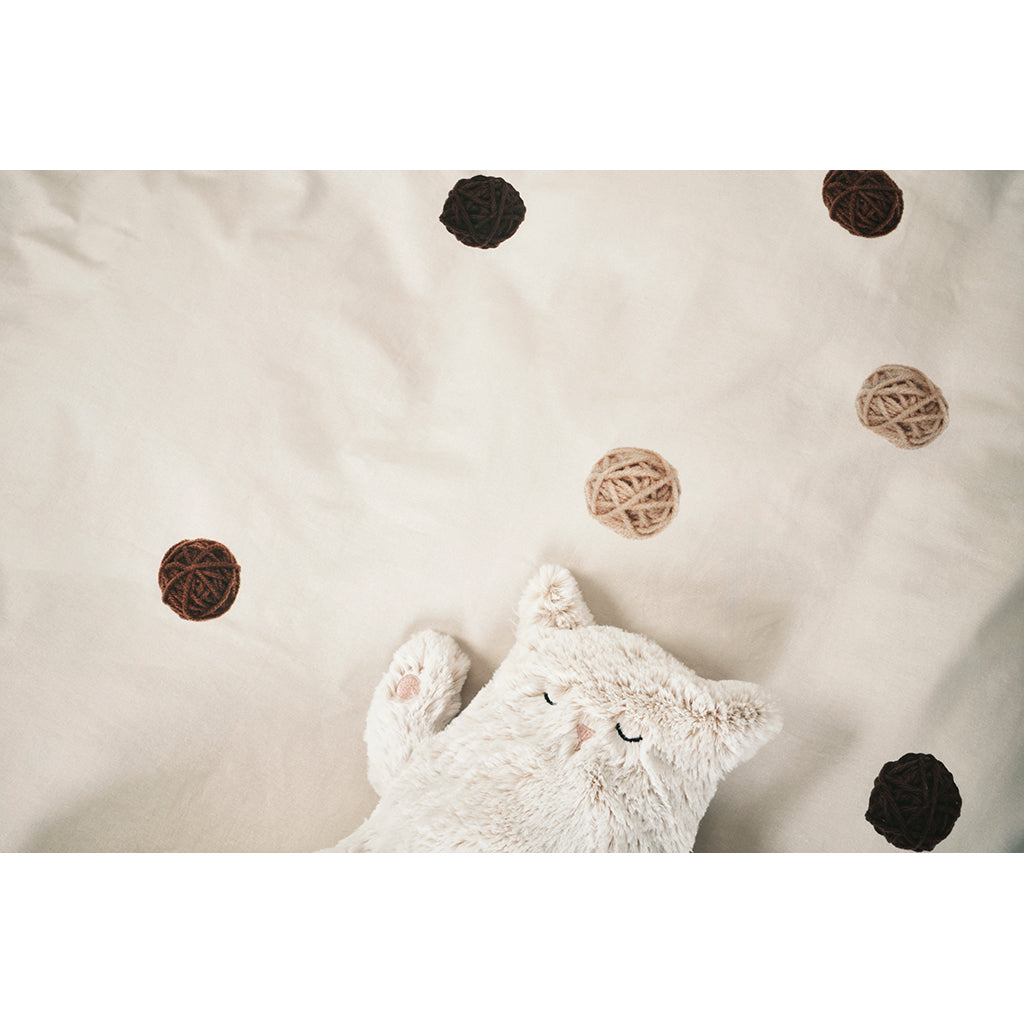 Snurk Organic Adult Bedding - Kitten Friends