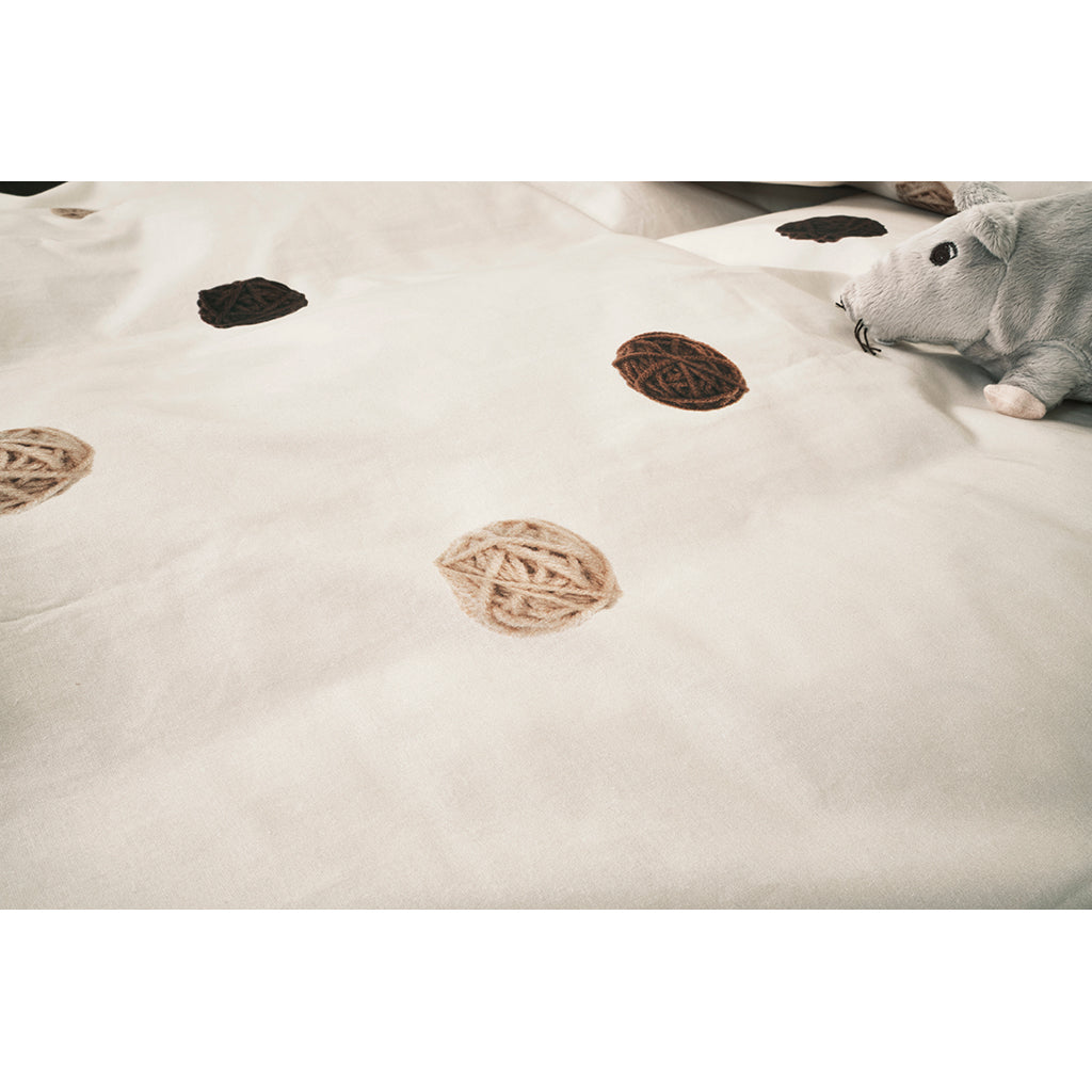 Snurk Organic Adult Bedding - Kitten Friends