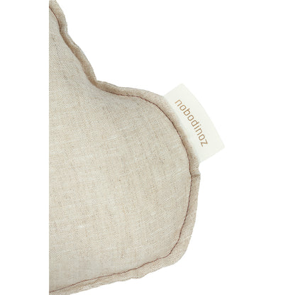Nobodinoz Sky Pillow, Washed French Linen - Greige