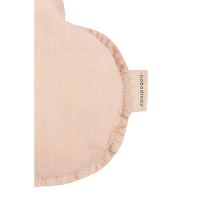 Nobodinoz Sky Pillow, Washed French Linen - Powder Pink