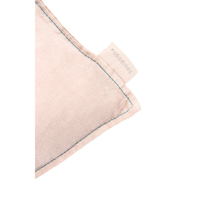 Nobodinoz Cushion, Washed French Linen, 50 x 30 cm – Mauve Pink