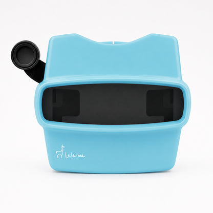Lalarma Retro 3D Viewer, billedfremviser - Blue
