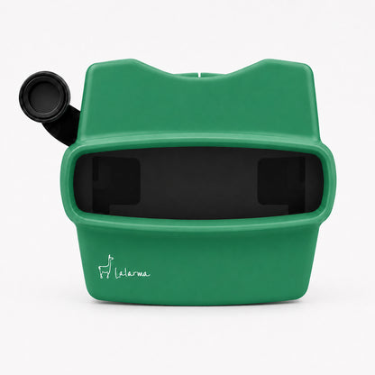 Lalarma Retro 3D Viewer, billedfremviser - Green