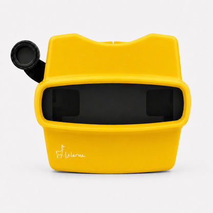 Lalarma Retro 3D Viewer, billedfremviser - Yellow