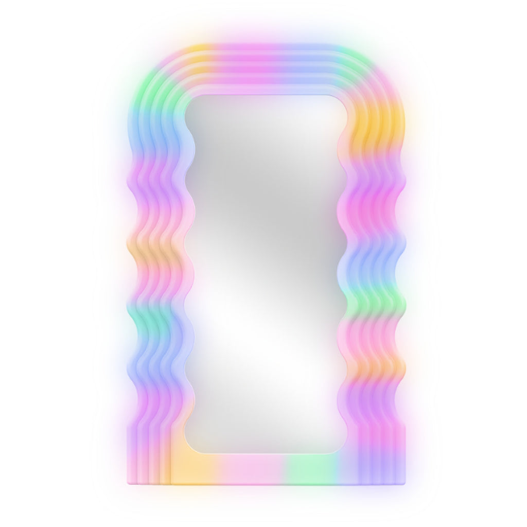 Lalarma Magical Illuminating Mirror, Magic Glow Mirror - Large