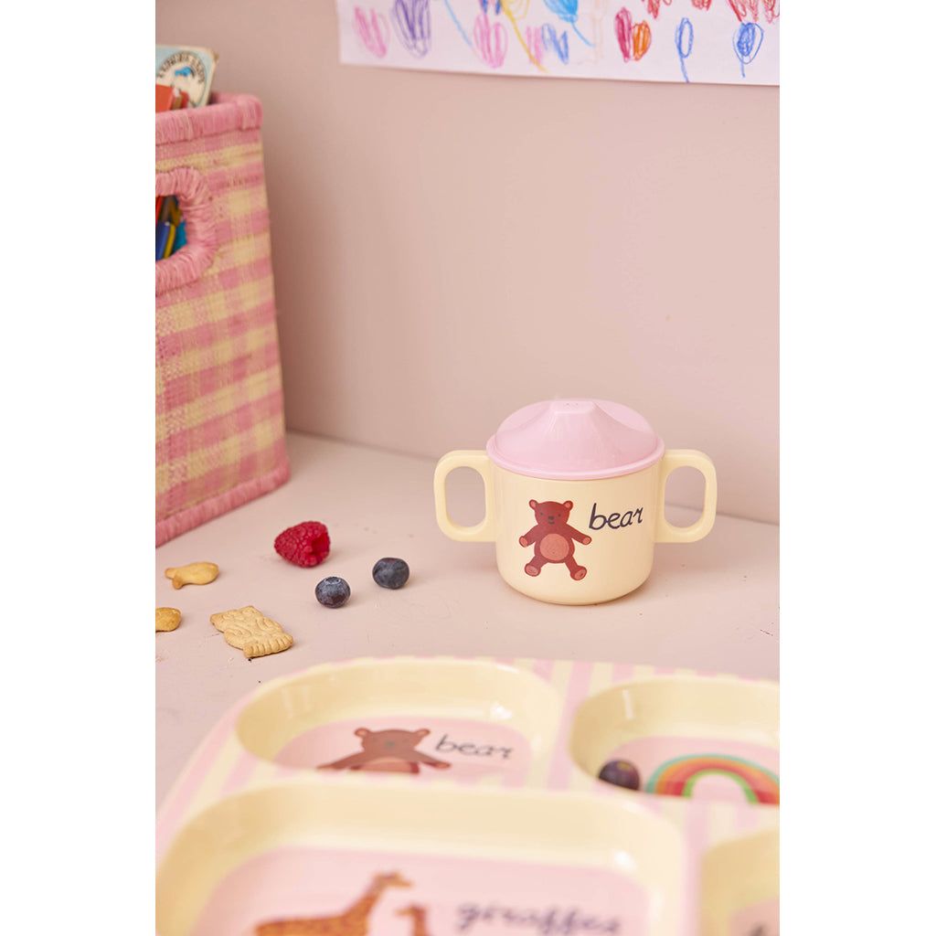 Rice Baby Dinner Set in Gift Box, Mint Fun Fair