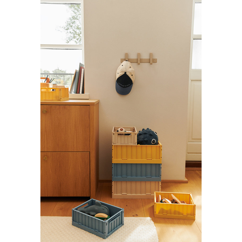 Liewood Weston Foldable Storage Box S, Set of 2 - Apple Blossom