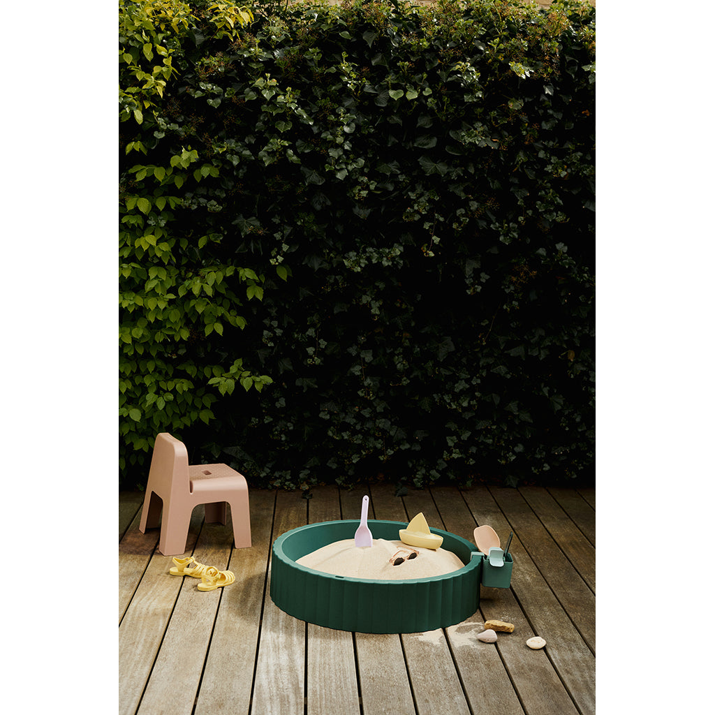 Liewood Saul Sandbox, Ø: 80 cm - Garden Green/ Sandy