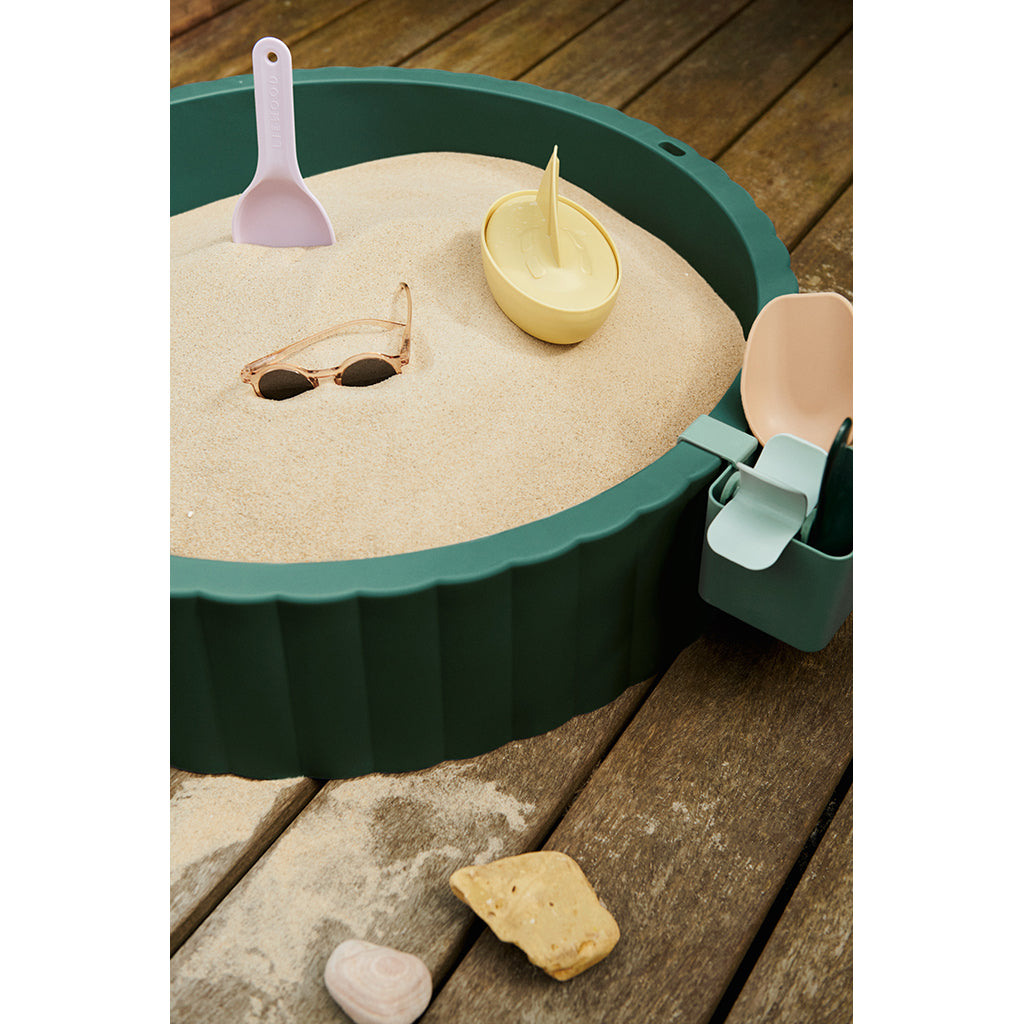 Liewood Saul Sandbox, Ø: 80 cm - Garden Green/ Sandy
