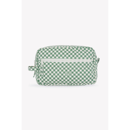 Bonton Toiletry Bag, Large – Damier vert