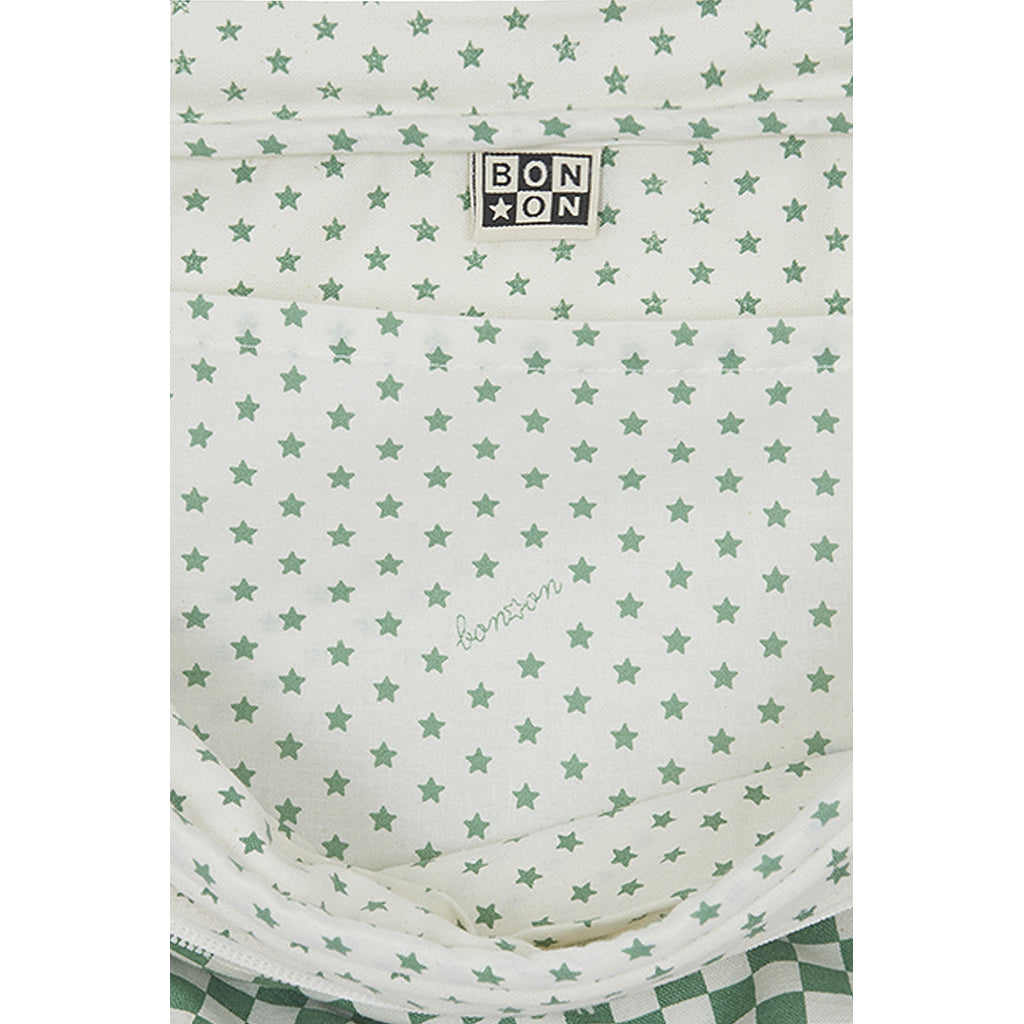 Bonton Toiletry Bag, Large – Damier vert