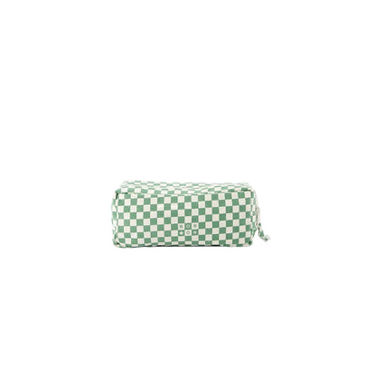 Bonton pencil case, Damier vert