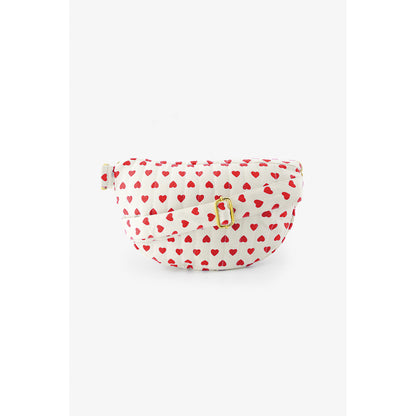 Bonton Belt Bag, Cœur Rouge Doré
