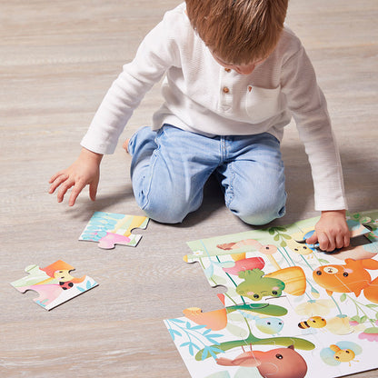 Janod Puzzle Garden Friends, 20 Pieces
