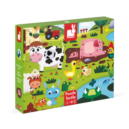 Janod Farmyard Animals Puzzle, 20 Pieces