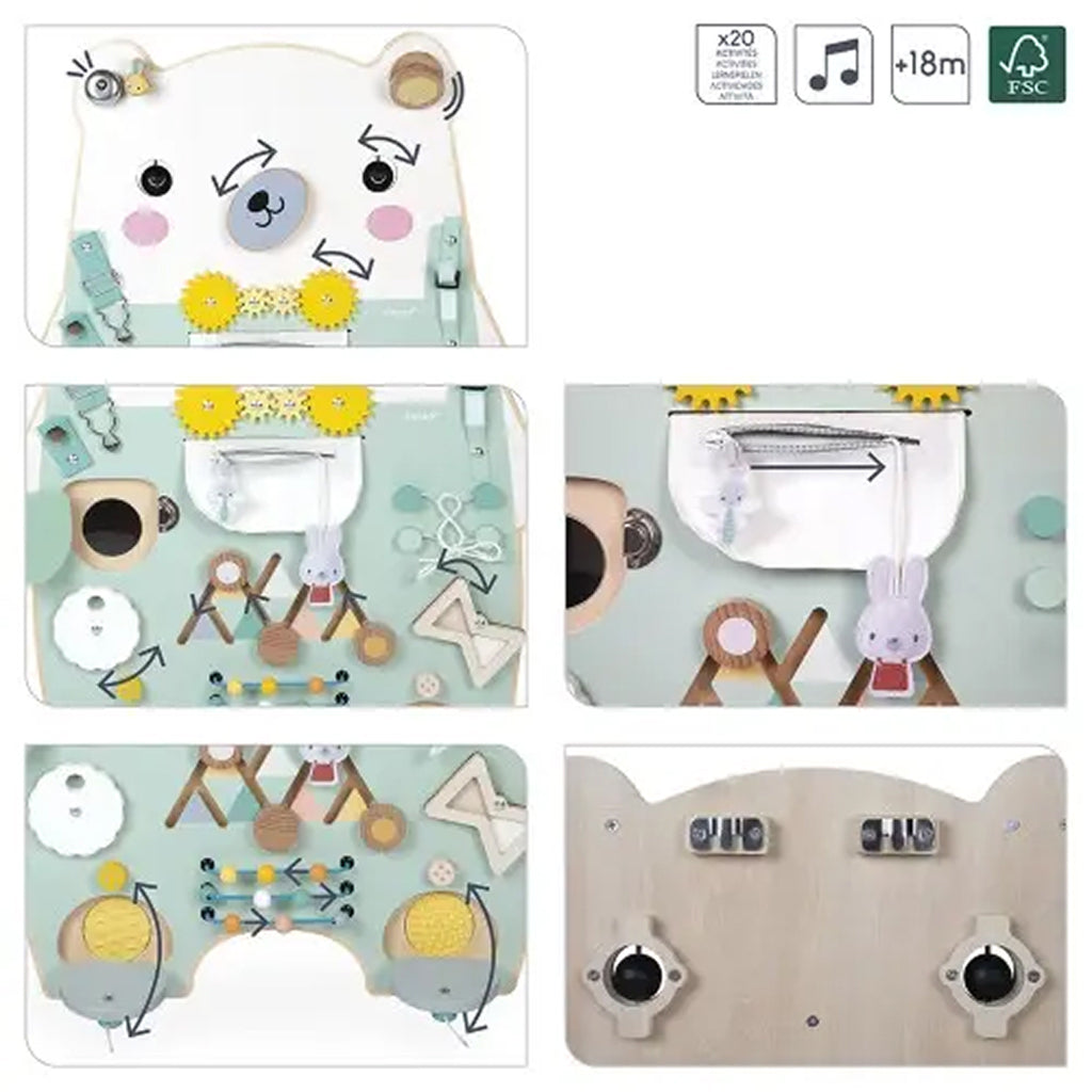 Janod Pure, Bear Activity Board