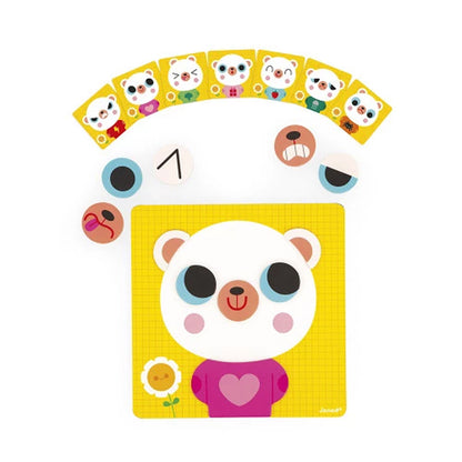 Janod Magnetic Game, The Sensitive Bear