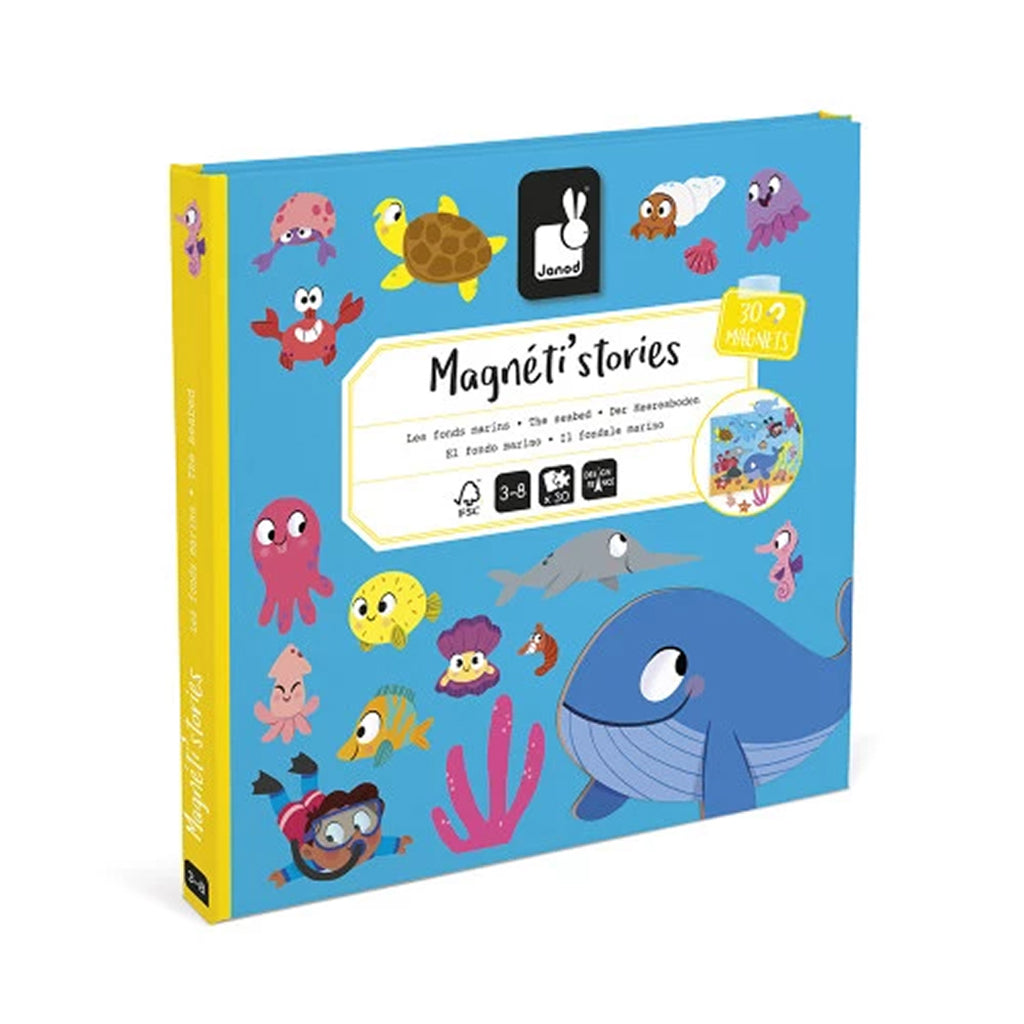 Janod Magnet Book, 30 pcs. Underwater Adventure