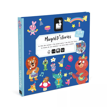 Janod Magnetic Playset, The Animal Party