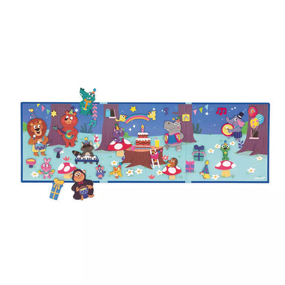 Janod Magnetic Playset, The Animal Party