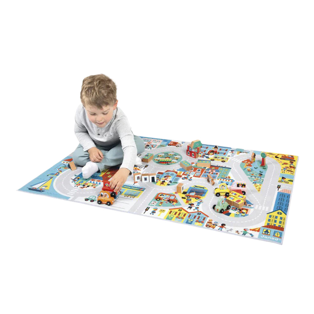 Janod Play Mat with Roads, City