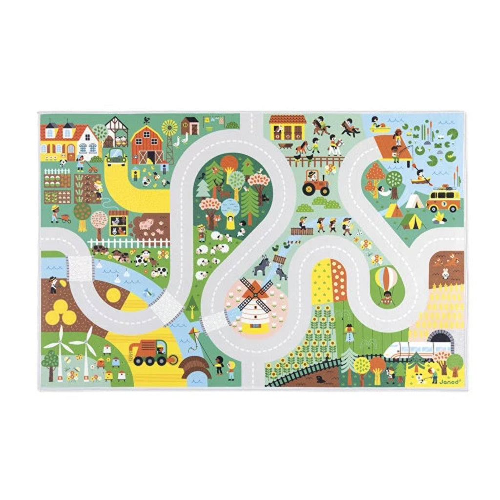 Janod Play Mat with Roads, Landscape