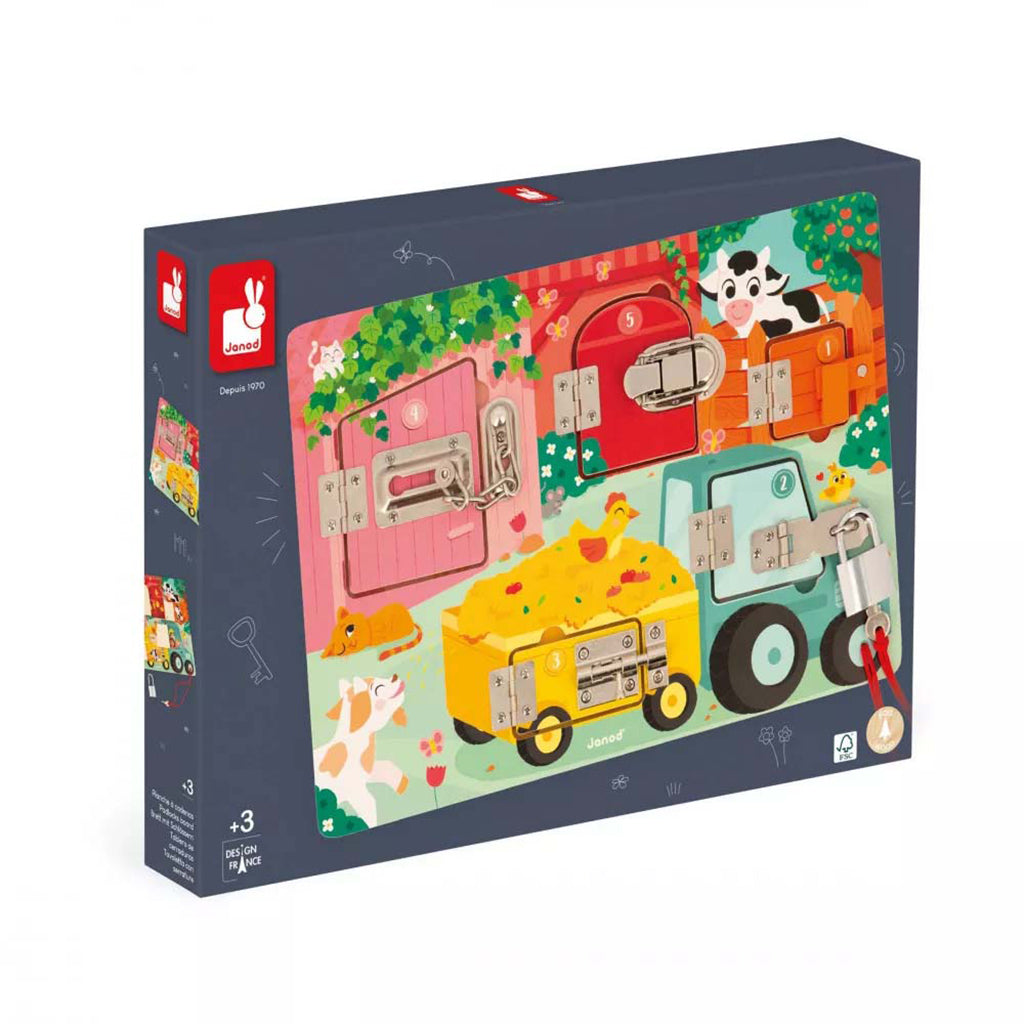 Janod Lock Board, Farmyard