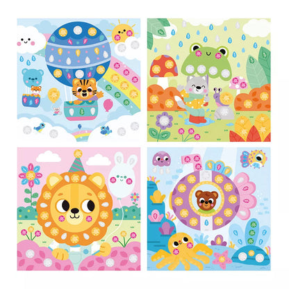 Janod Sticker Mosaic, Large Rhinestones