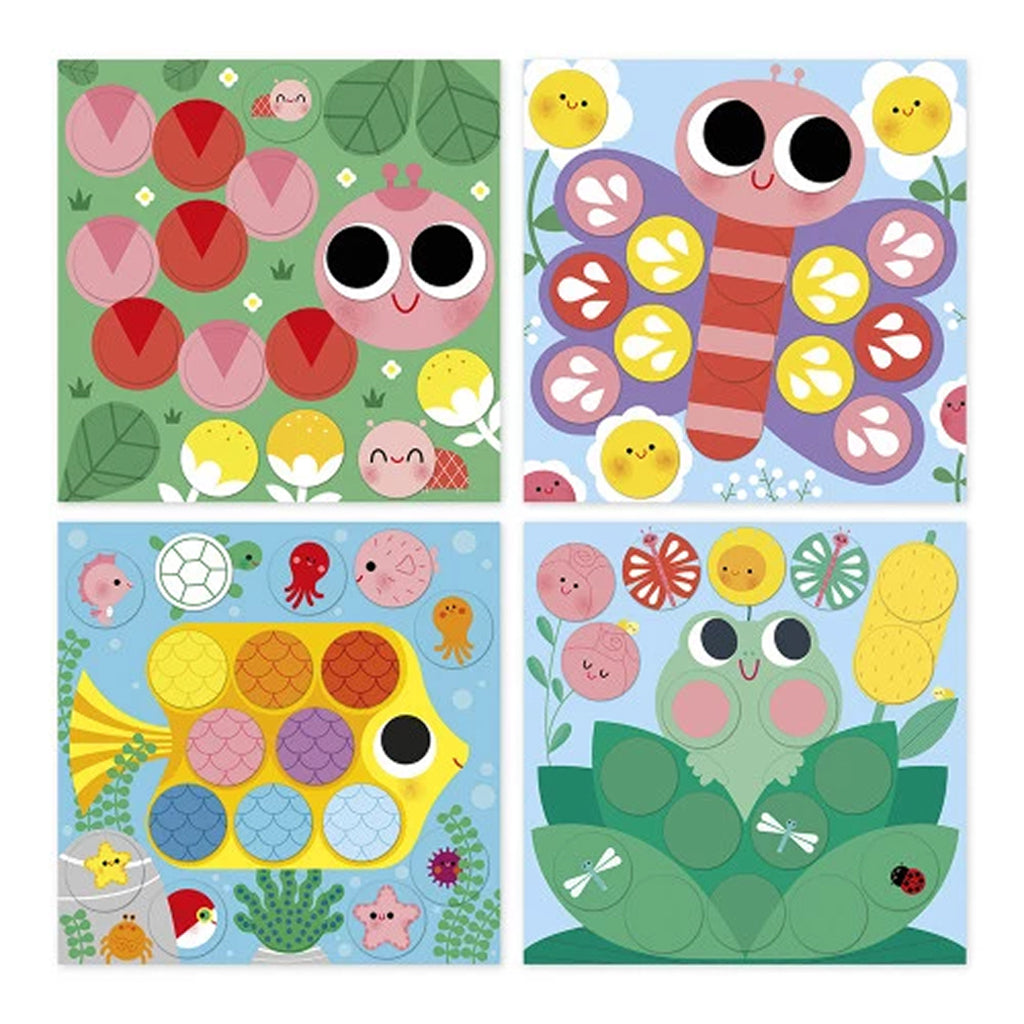 Janod Large Stickers, Ages 2+ – Pond Designs