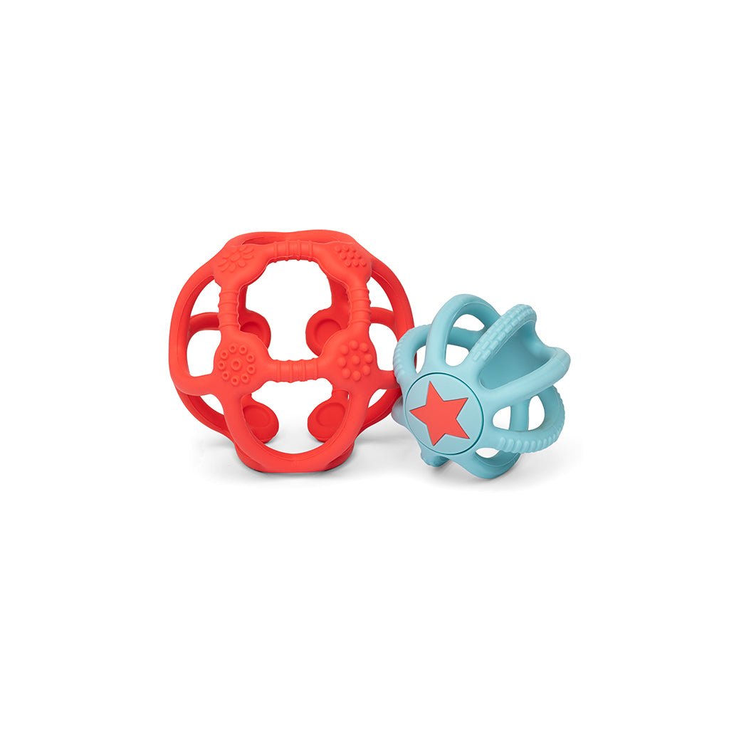 Little L, Sensory Balls, Orange and Blue