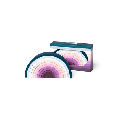 Little L Silicone Baby Toy in Shades of Purple