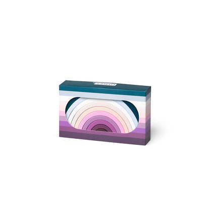 Little L Silicone Baby Toy in Shades of Purple