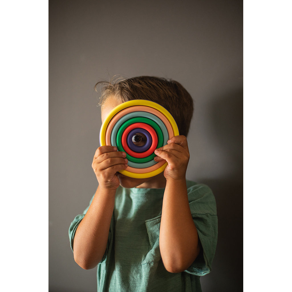 Little L, Baby Toy, Activity Rings - Vibrant Colors